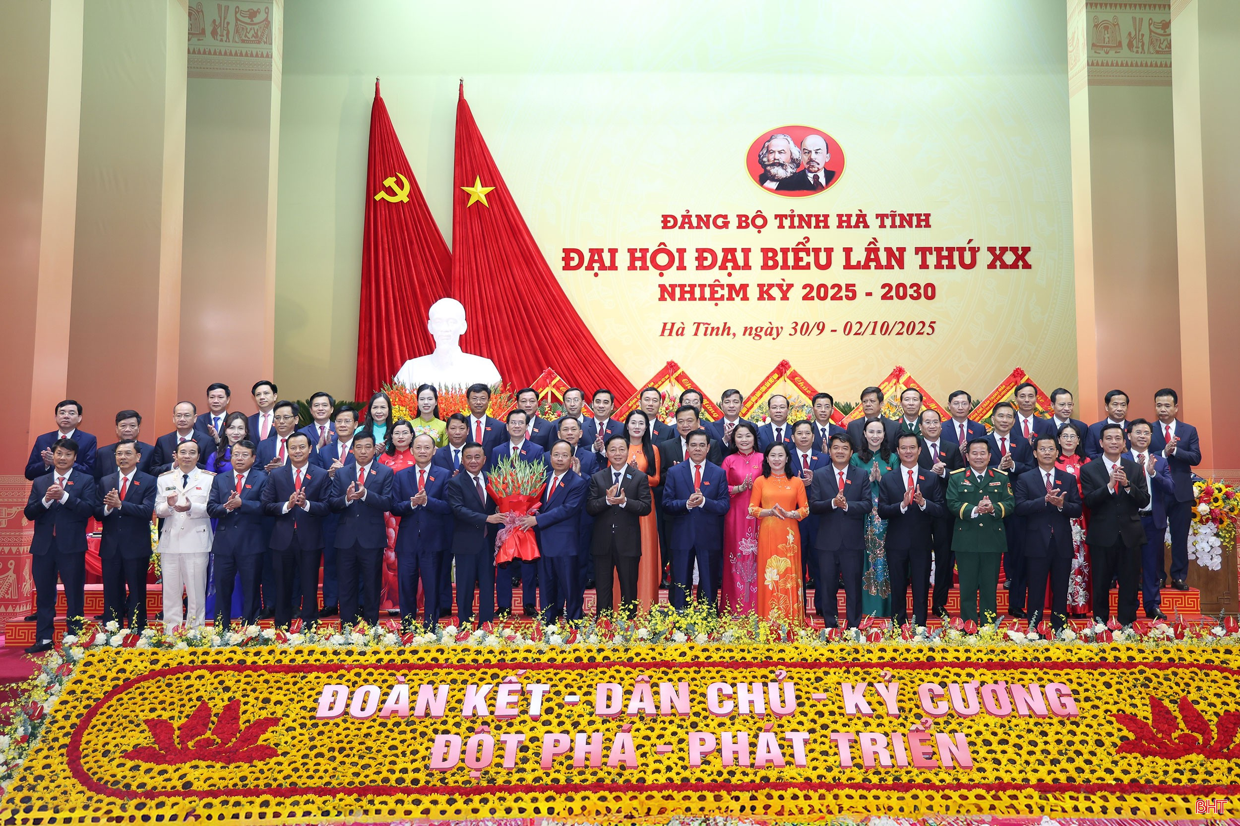 DANH SÁCH BAN CHẤP HÀNH ĐẢNG BỘ TỈNH HÀ TĨNH Nhiệm kỳ 2025-2030