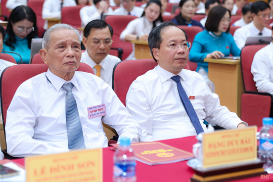 Khai mạc Kỳ họp thứ 5, HĐND tỉnh Hà Tĩnh khóa XIX 