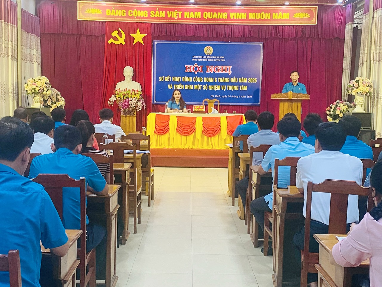 Công đoàn Khối Chính quyền tỉnh hoàn thành tốt chỉ tiêu, nhiệm vụ trong hoạt động 6 tháng đầu năm 2025