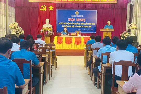 Công đoàn Khối Chính quyền tỉnh hoàn thành tốt chỉ tiêu, nhiệm vụ trong hoạt động 6 tháng đầu năm 2025 