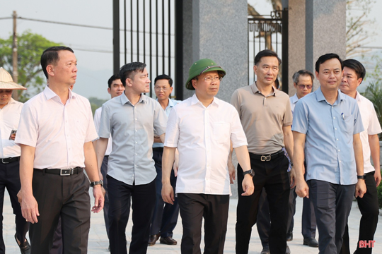 Hoàn thiện các phần việc, sẵn sàng cho lễ kỷ niệm 120 năm Ngày sinh Tổng Bí thư Hà Huy Tập