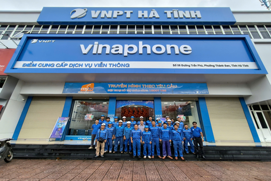 VNPT Hà Tĩnh ứng phó, khắc phục hậu quả sau cơn bão Kajiki