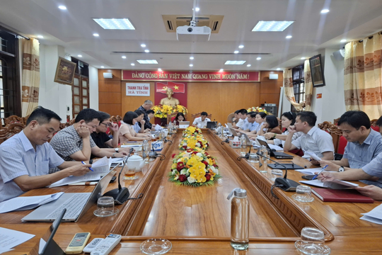 Đoàn Kiểm tra của Ban Thường vụ Đảng ủy UBND tỉnh thông qua kết quả kiểm tra đối với Đảng ủy Thanh tra tỉnh 