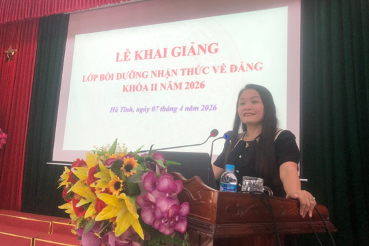 Khai giảng Lớp bồi dưỡng nhận thức về đảng khóa II năm 2026