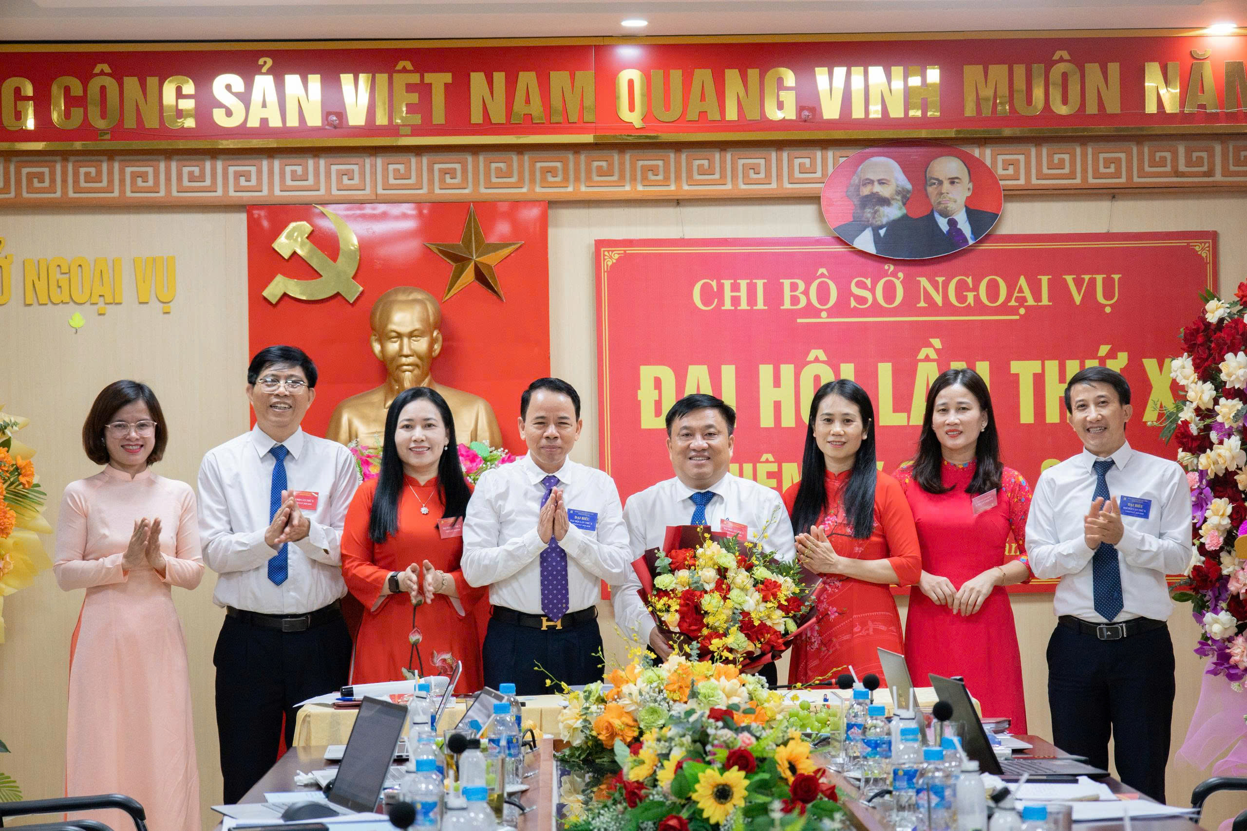 Sở Ngoại vụ Hà Tĩnh tổ chức thành công Đại hội Chi bộ lần thứ X, nhiệm kỳ 2025 - 2030