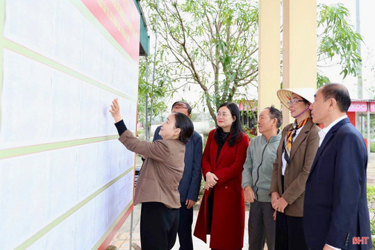 Hà Tĩnh báo cáo kết quả sơ bộ bầu cử đại biểu HĐND các cấp