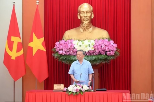 Kết luận về sơ kết 1 năm vận hành mô hình tổ chức tổng thể của hệ thống chính trị, mô hình chính quyền 3 cấp