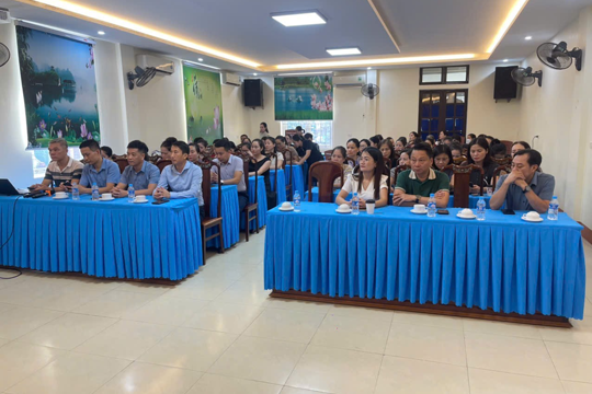 Đảng bộ Bệnh viện Phục hồi chức năng tỉnh tổ chức học tập Nghị quyết Đại hội Đảng bộ UBND tỉnh lần thứ I, nhiệm kỳ 2025 - 2030