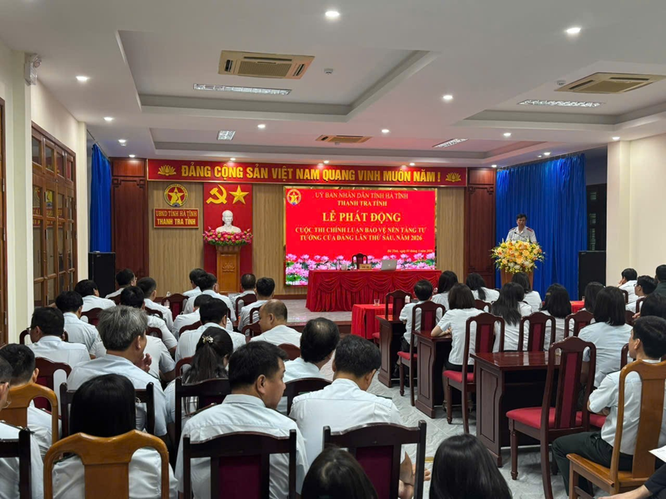 Sôi nổi phát động Cuộc thi chính luận bảo vệ nền tảng tư tưởng của Đảng lần thứ Sáu, năm 2026