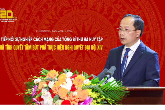 Tiếp nối sự nghiệp cách mạng của Tổng Bí thư Hà Huy Tập Hà Tĩnh quyết tâm bứt phá thực hiện Nghị quyết Đại hội XIV 