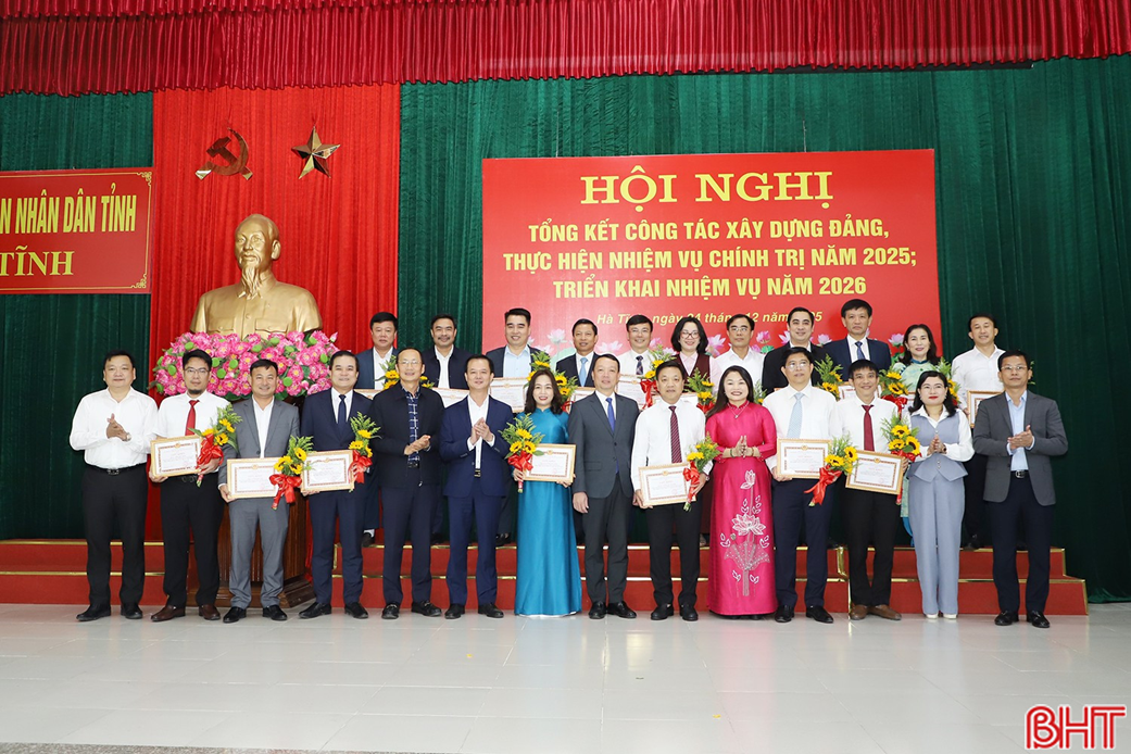 Đảng bộ UBND tỉnh tổng kết công tác xây dựng Đảng, thực hiện nhiệm vụ chính trị năm 2025, triển khai nhiệm vụ năm 2026